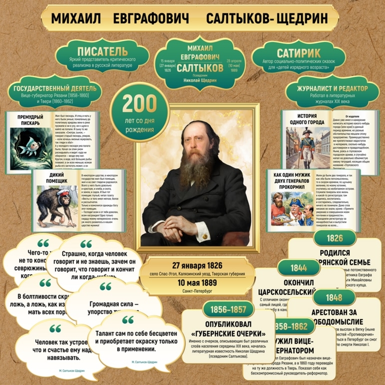 "Писатель мудрых сказок" -литературный час